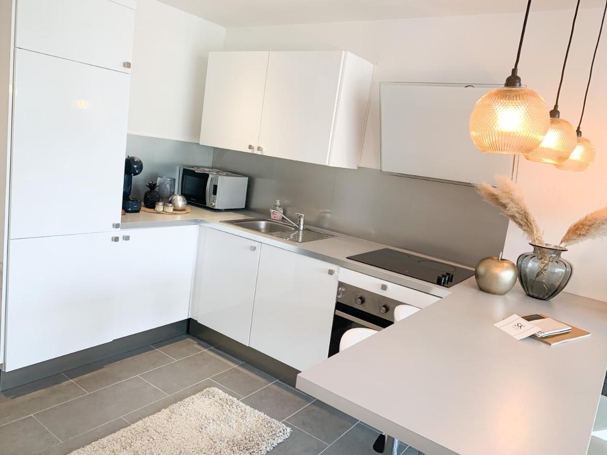 Appartement Acces Direct Mer Et De Toutes Commodites ลา กร็องเดอ-ม็อต ภายนอก รูปภาพ